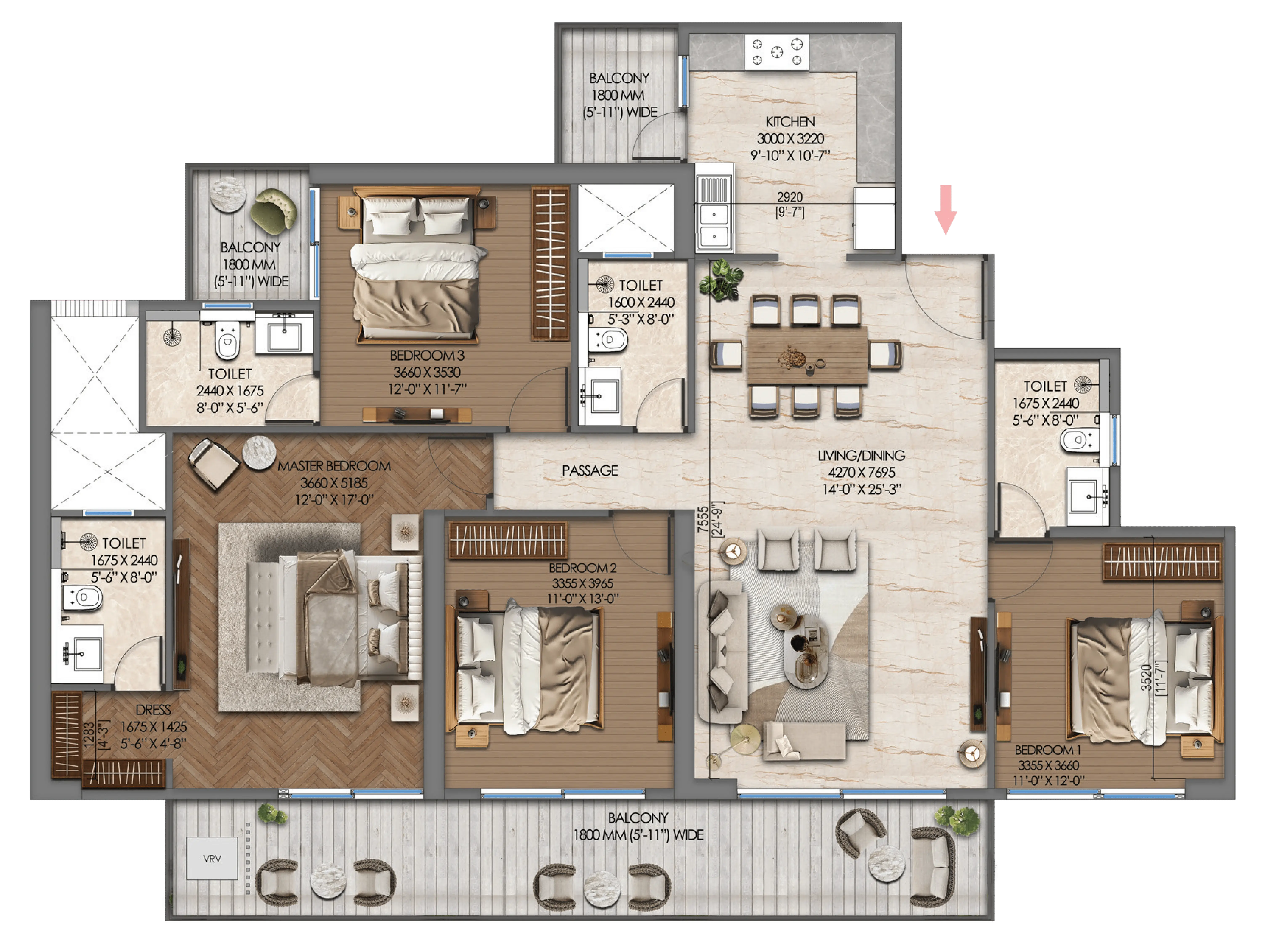 4 BHK